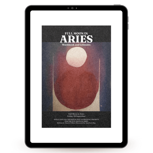 Digital Full Moon in Aries Journal