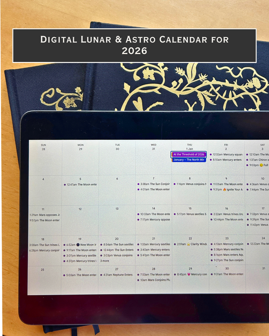 The Lunar Architect: 2026 Astro Calendar