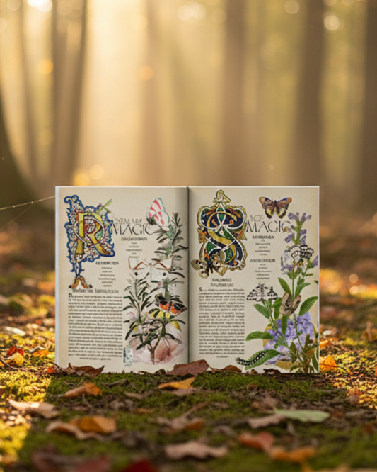 Secret Grimoire of Plant and Crystal Magic