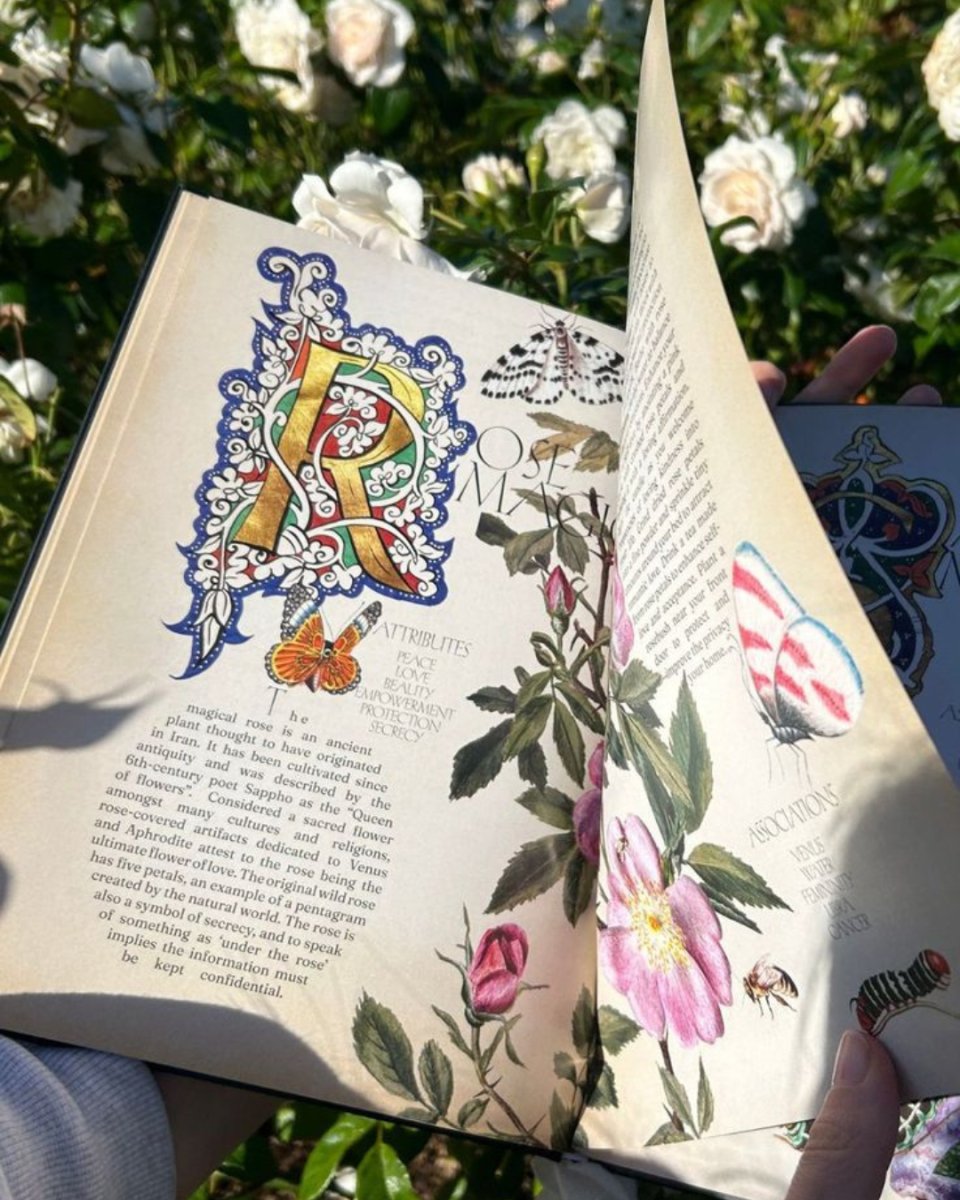 Secret Grimoire of Plant and Crystal Magic - TheWitchesCircle