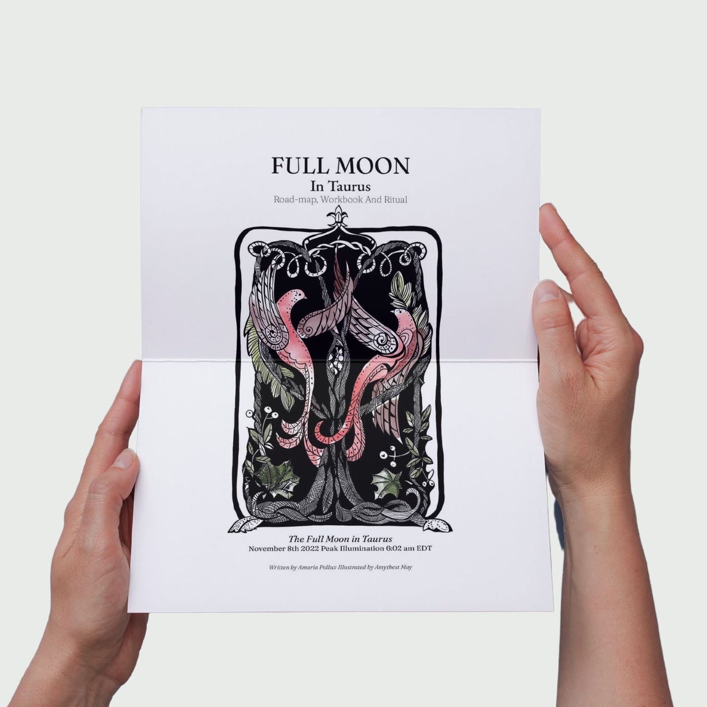 Digital Full Moon in Taurus Digital Workbook